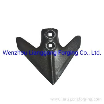 Customized Rotary Cultivator Point with Forging Process